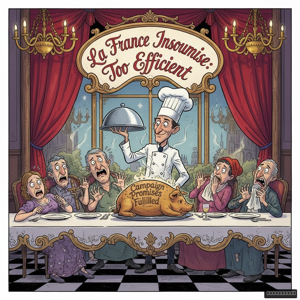 French Far-Left Now Officially Too Effective, Polls Suggest