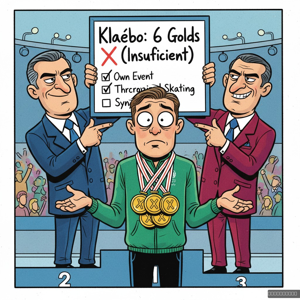 Klaebo's Six Golds Deemed 'Insufficient' by New Olympic Standards; Athletes Now Required to Win Own Event Plus Three Others