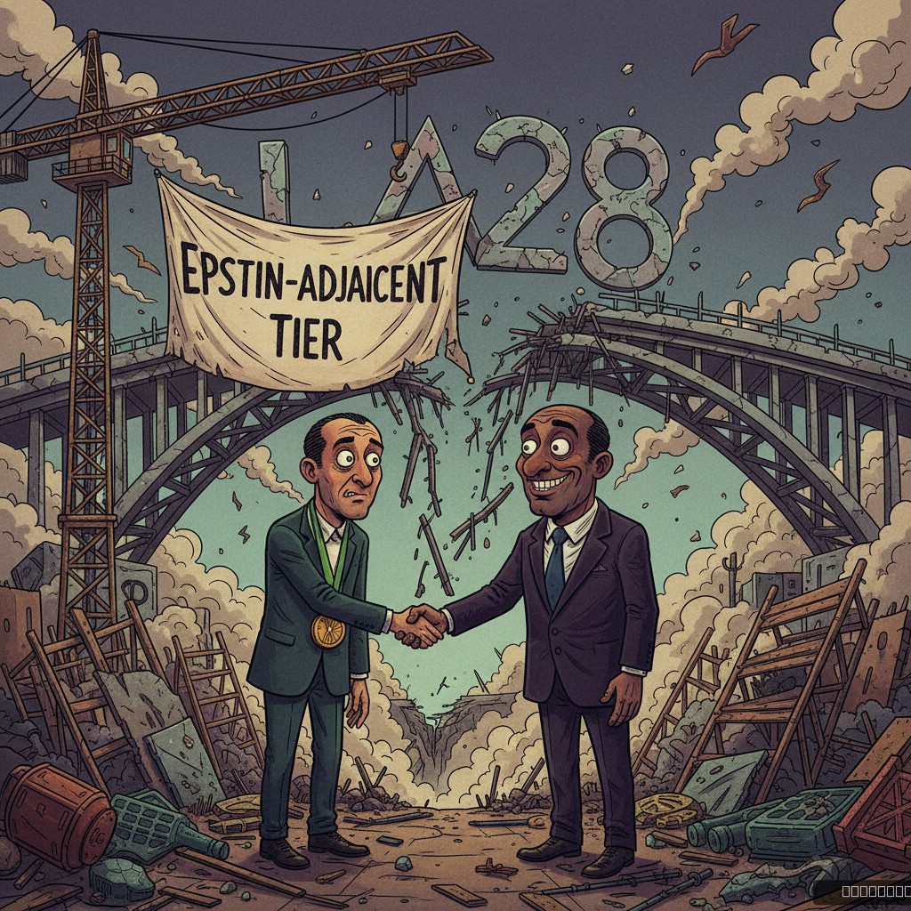 LA28 Organizers Announce New 'Epstein-Adjacent' Sponsorship Tier, Promise 'Unforgettable' Infrastructure Delays