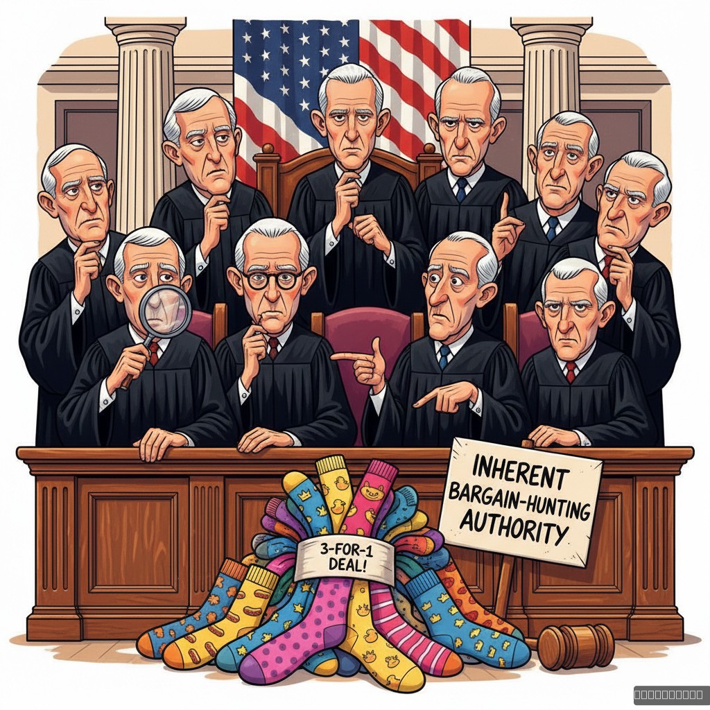 Supreme Court Declares Itself Nation's Sole Arbiter of Discounted Goods, Citing 'Inherent Bargain-Hunting Authority'