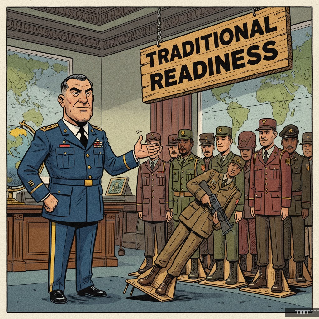 Pentagon Replaces Thousands of Transgender Troops with Highly Adaptable Cardboard Cutouts to Boost 'Traditional' Readiness