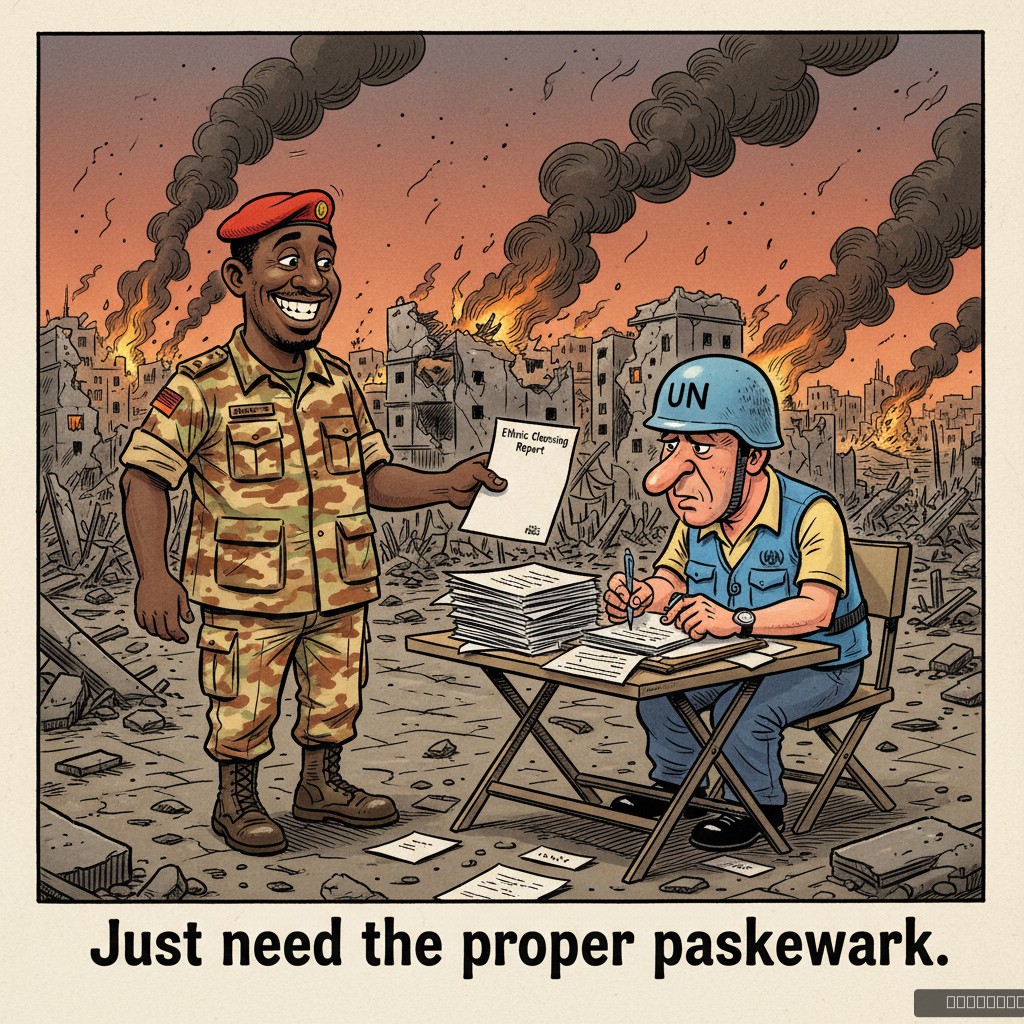 UN Mission Declares El Fasher Siege 'Genocide-Adjacent,' Cites Lack of Proper Paperwork