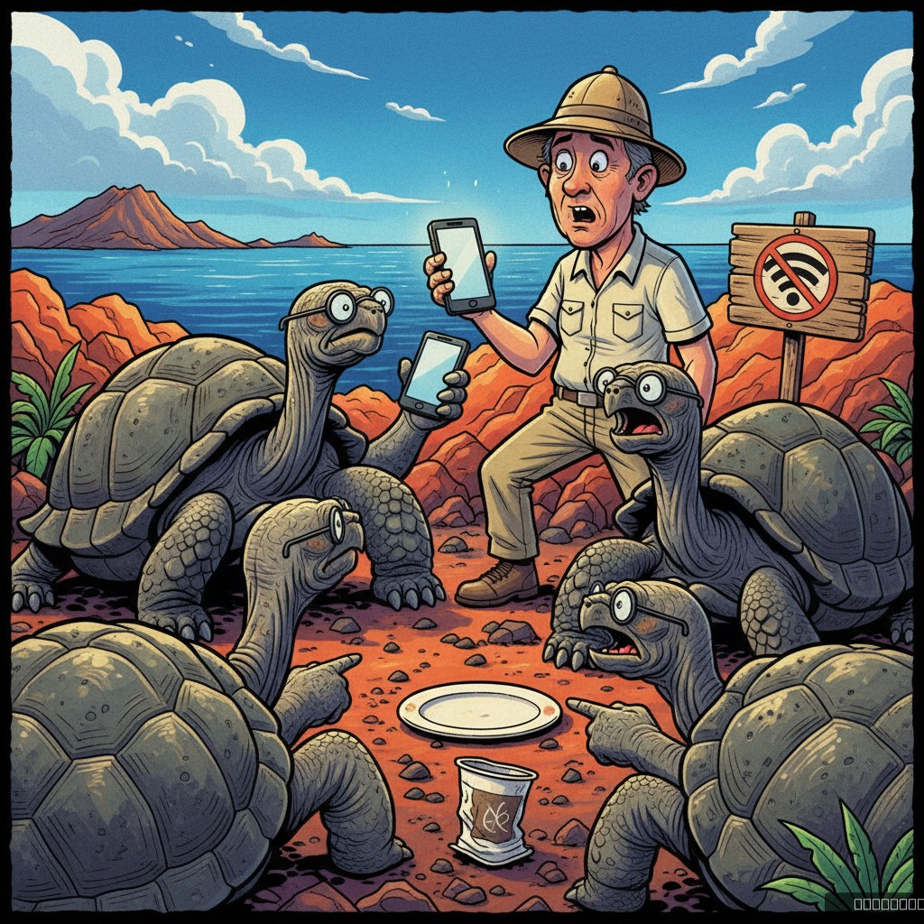 Galápagos Tortoises Reintroduced to Floreana, Immediately Demand Wi-Fi and Avocado Toast