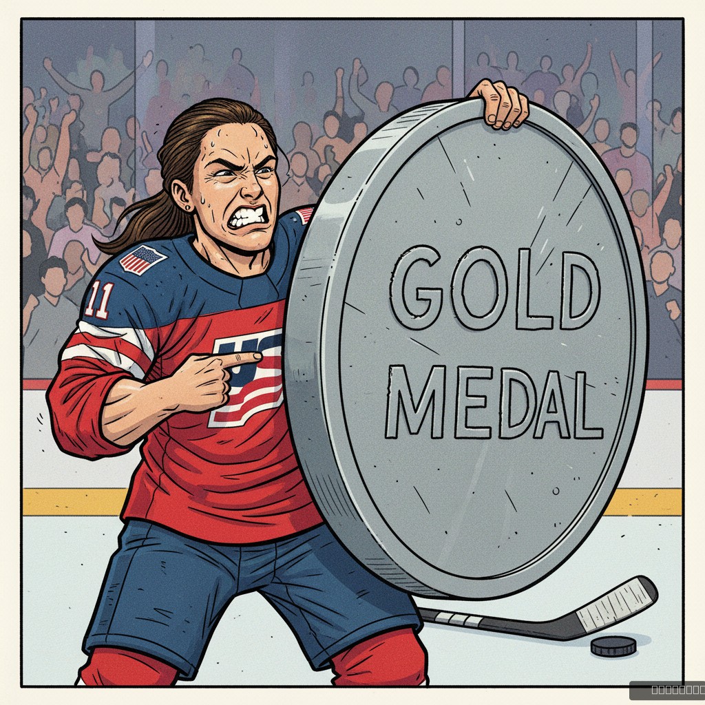 Team USA Hockey Star Reveals Gold Medal 'Mostly Just Heavy Metal Disc,' Still Vows Allegiance
