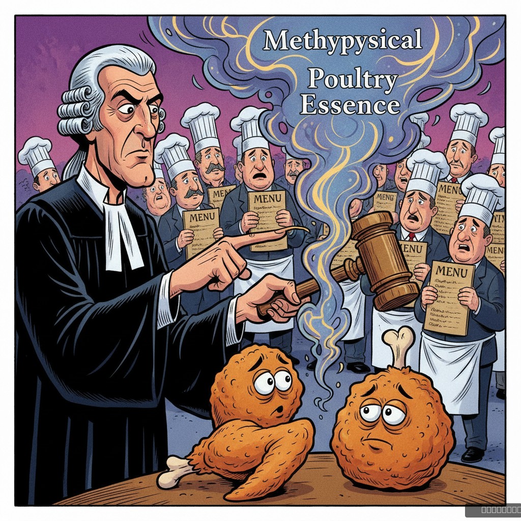 Nation Reels as Judge Declares 'Boneless Wings' Legally Distinct From 'Chicken Nuggets,' Citing 'Metaphysical Poultry Essence'