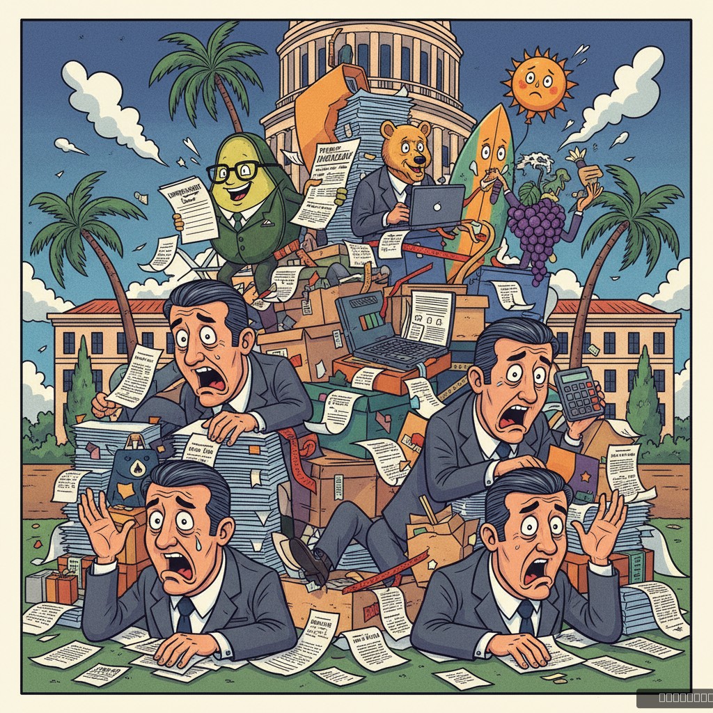 Elite Federal 'Fraud-Buster' Squad Deployed to California, Immediately Overwhelmed by Sheer Volume of Absurdity