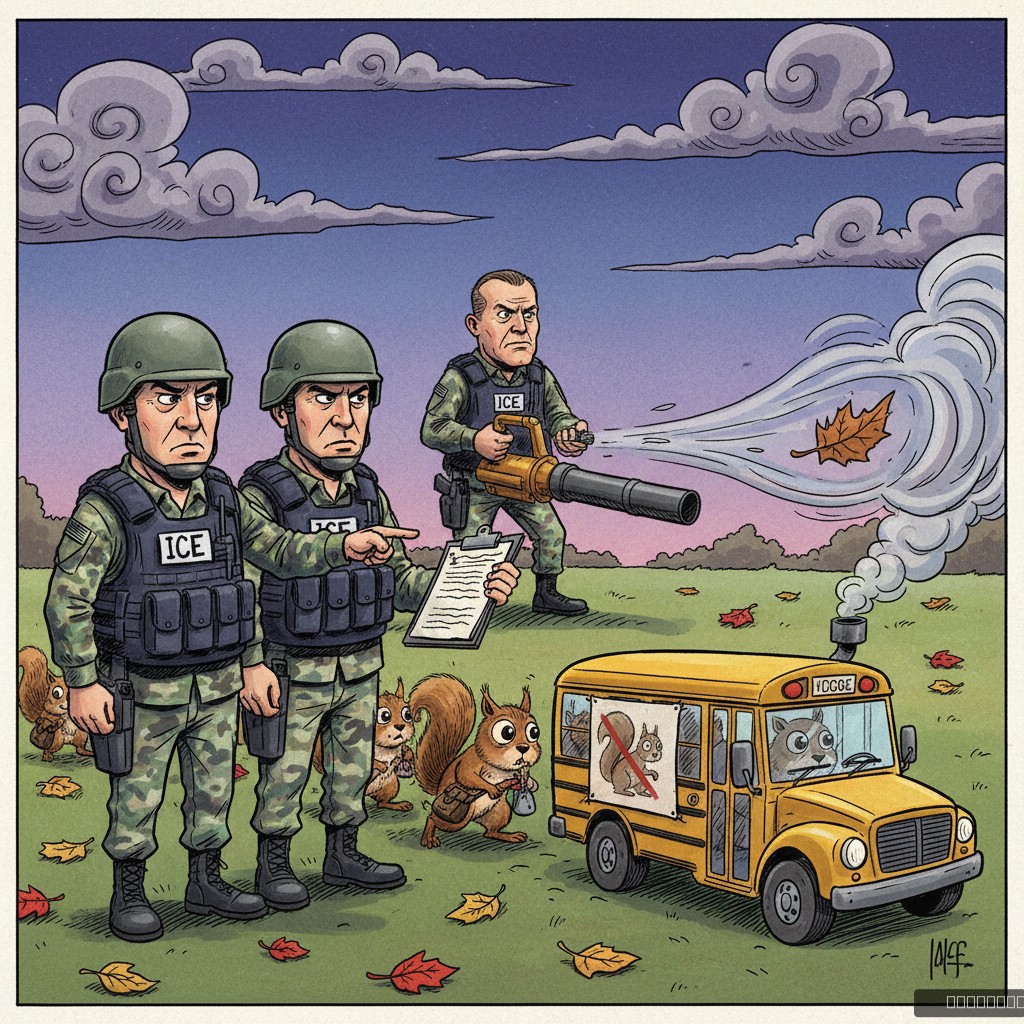 ICE Declares Minneapolis 'Fully Processed,' Announces Plan to Begin Deporting Local Squirrels