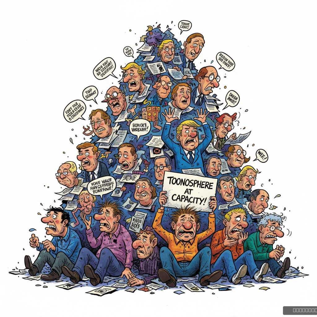 Nation's Political Cartoonists Declare 'Toonosphere' Officially At Capacity; New Crises Required