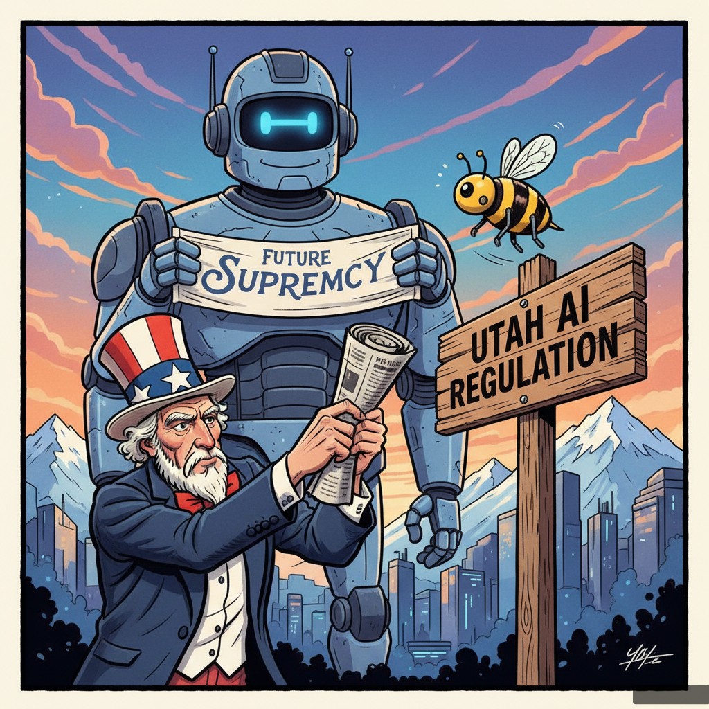 White House Declares Utah's AI Regulation Attempt 'Unconstitutional Interference' with Future Robot Overlords