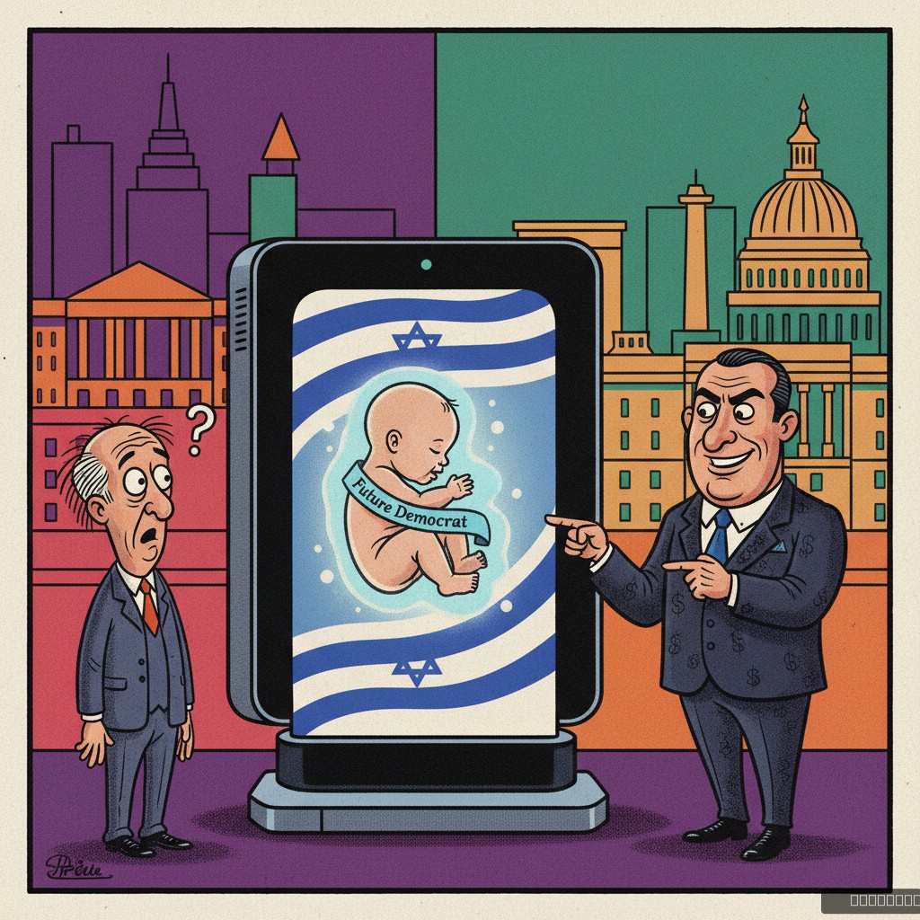 Pro-Israel PAC Unveils Advanced AI Capable of Identifying Future Democratic Candidates, Endorses Them Before Birth