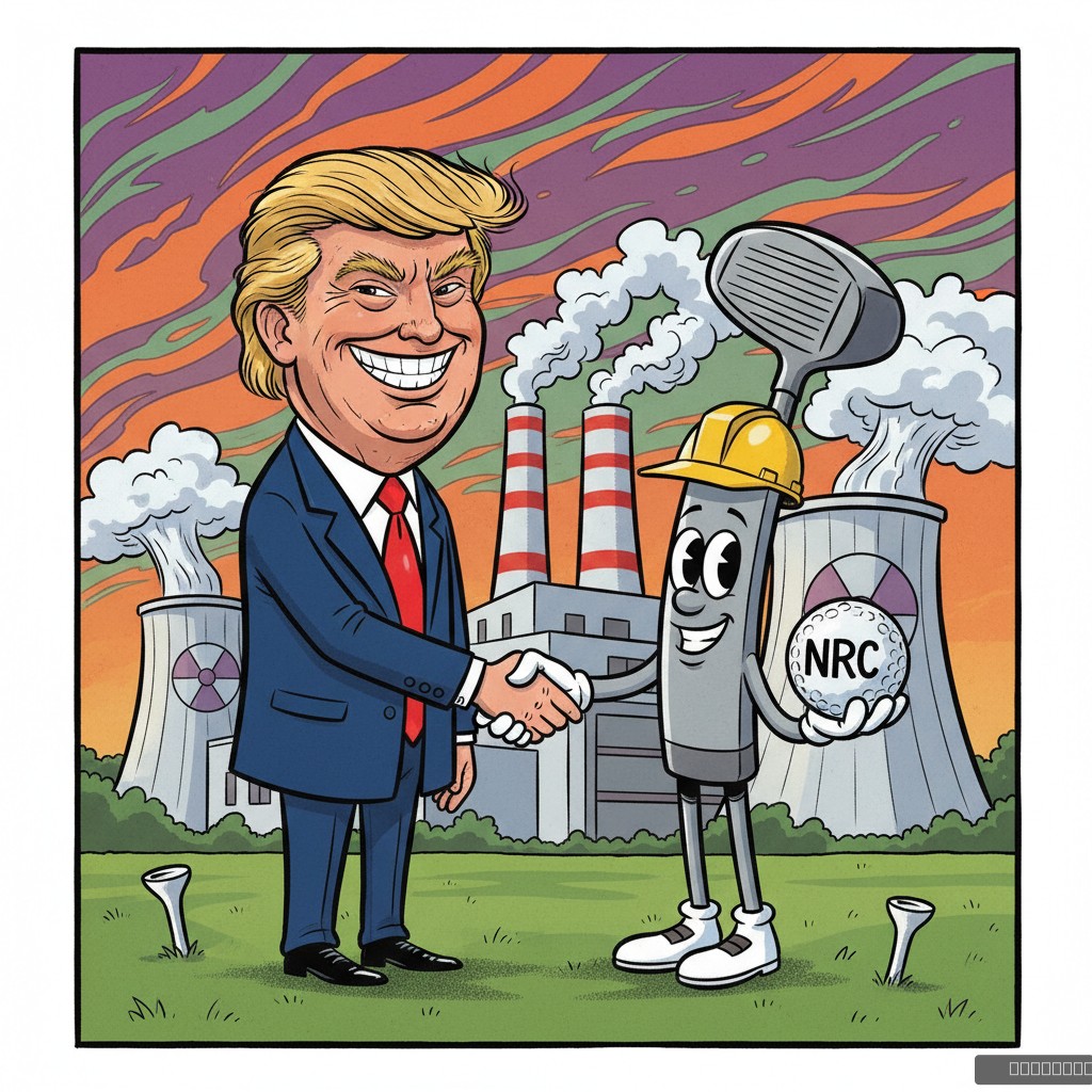 Trump Appoints Beloved Miniature Golf Mascot to Head Nuclear Regulatory Commission, Cites 'Tremendous Experience with Holes'