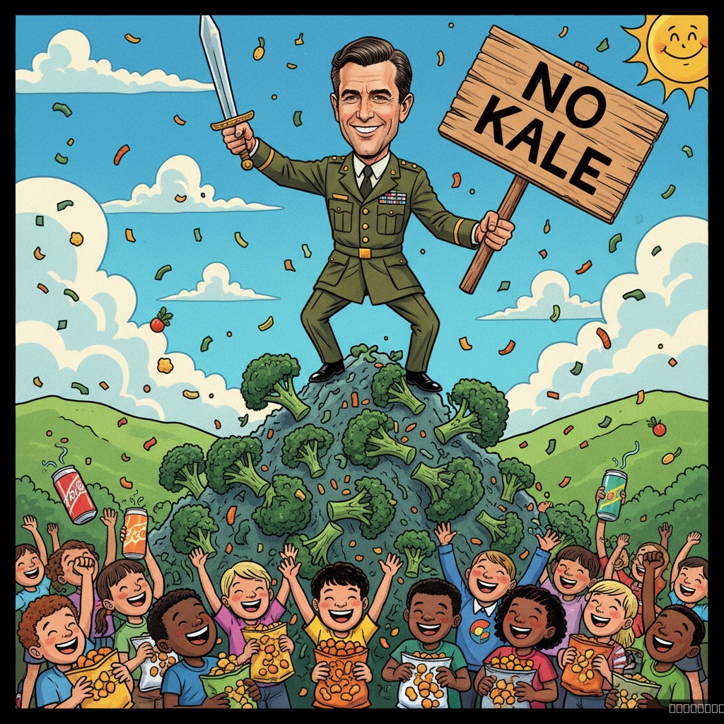 Nation's Health Secretary Declares War on 'Big Broccoli,' Vows to Liberate Americans from Tyranny of Nutritious Snacks