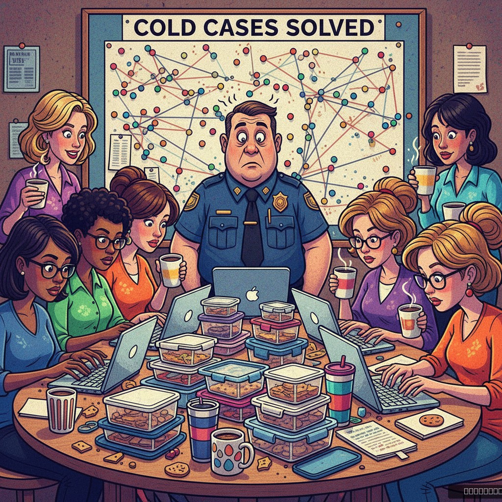 Nation's Moms Solve 97% of Cold Cases After Redirecting 'Lost Tupperware' Energy to Online Sleuthing