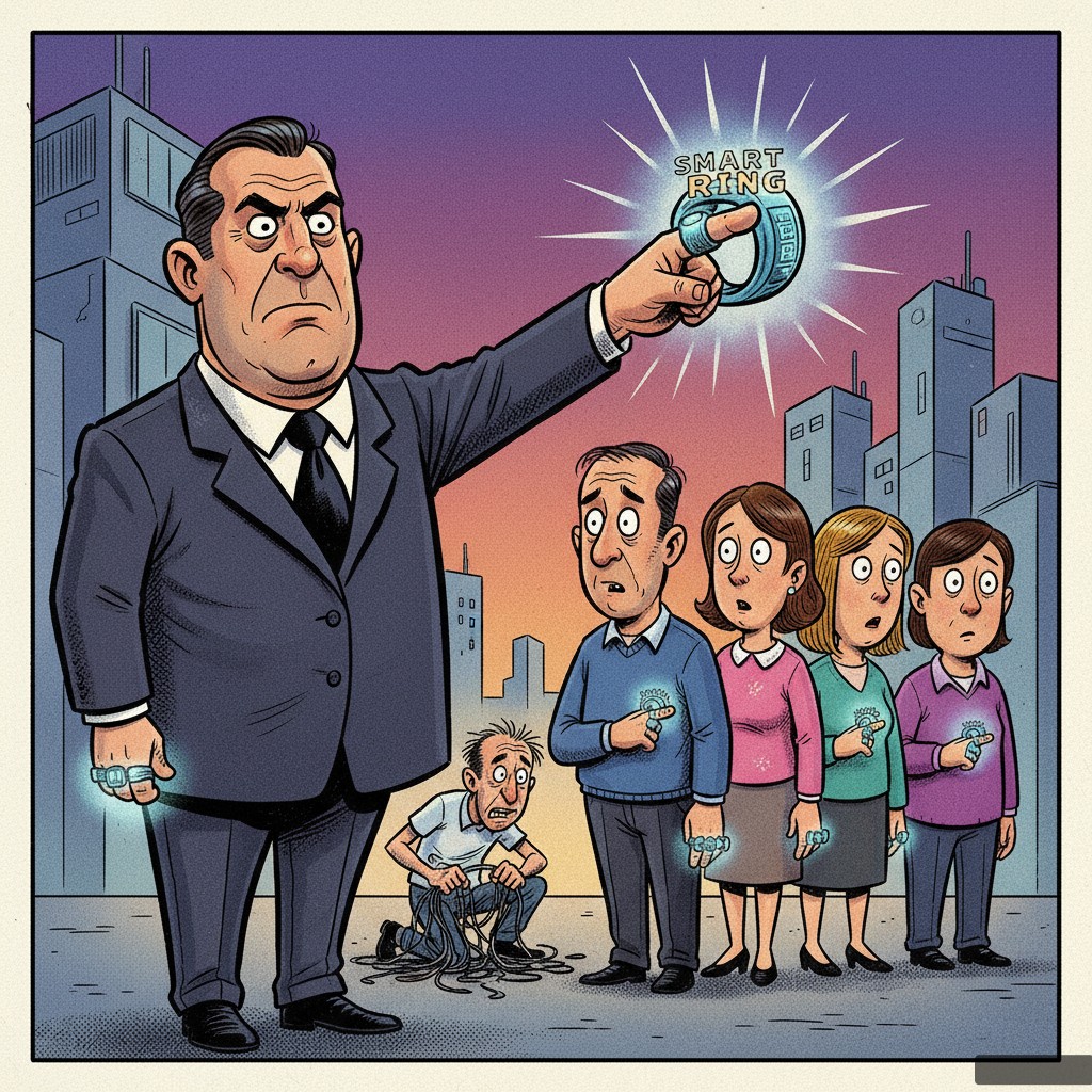 Congress Mandates Smart Rings for All Citizens to Solve 'Systemic Health Care Challenges' by Q3 2025