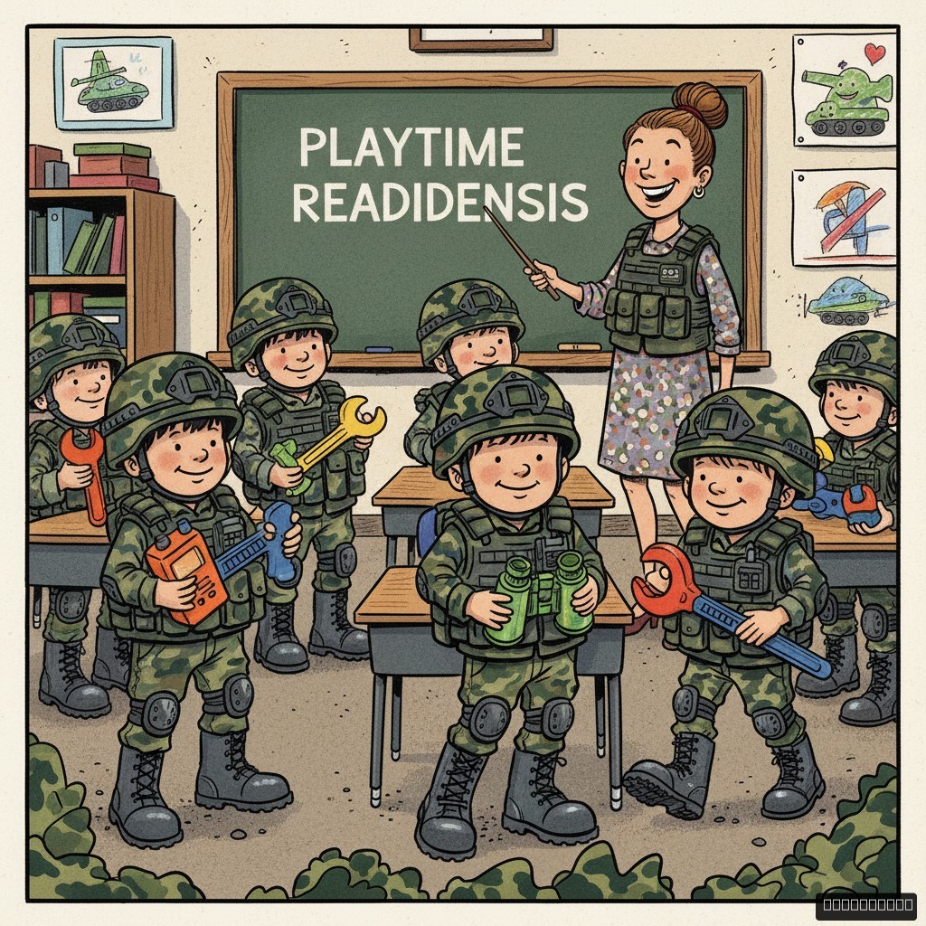 Nation's Schools To Replace Traditional Uniforms With Full Tactical Gear, Citing 'Unprecedented Playtime Readiness'