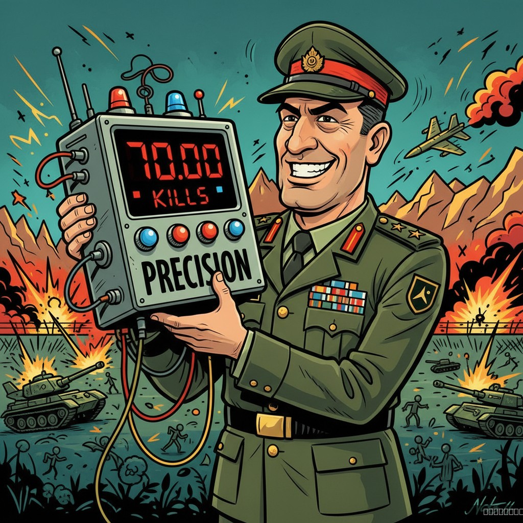 Pakistan Military Unveils New 'Militant-O-Meter' After Reporting Exactly 70 Kills