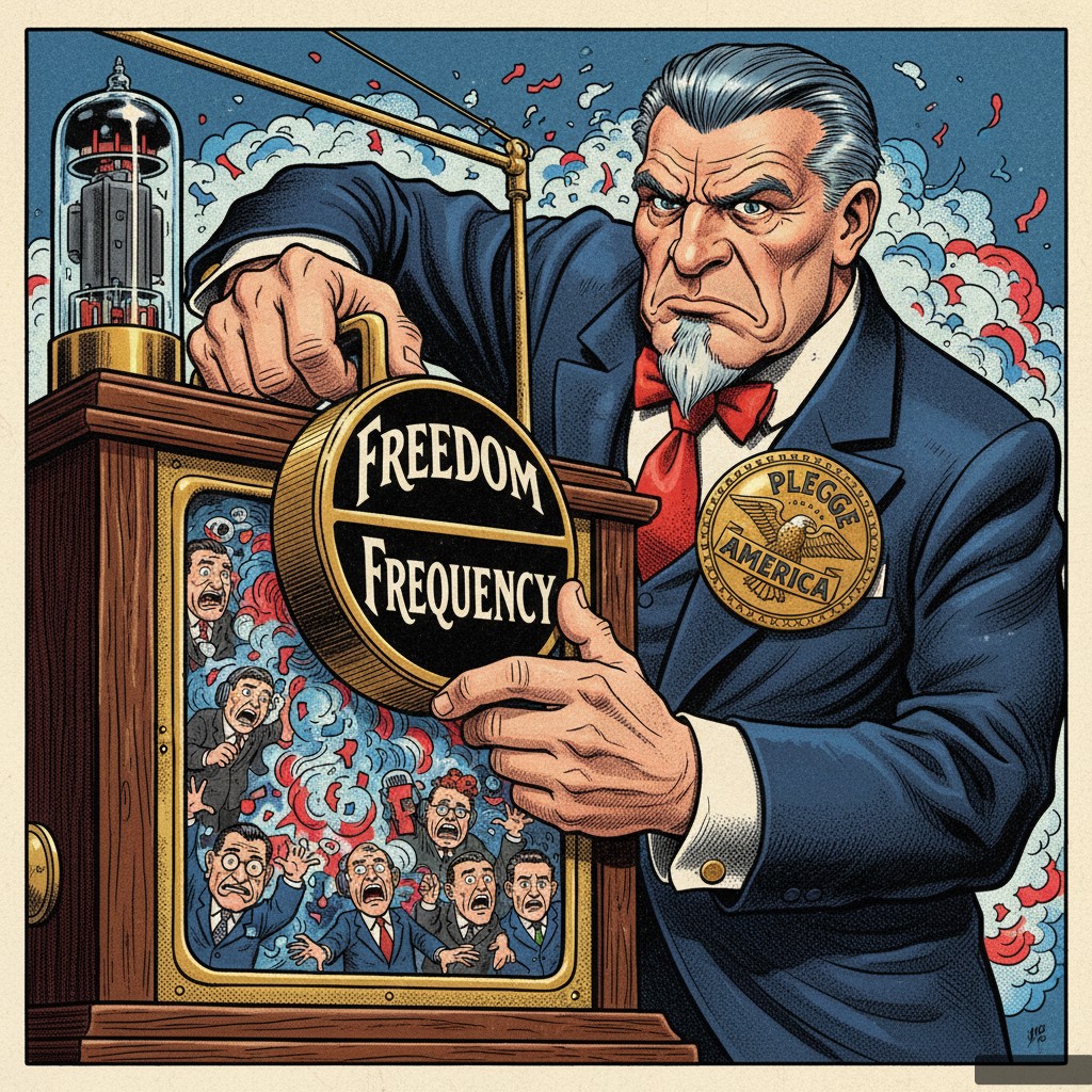 FCC Mandates 24/7 'Freedom Frequency' to Combat 'Insufficiently Glorious' Broadcasts