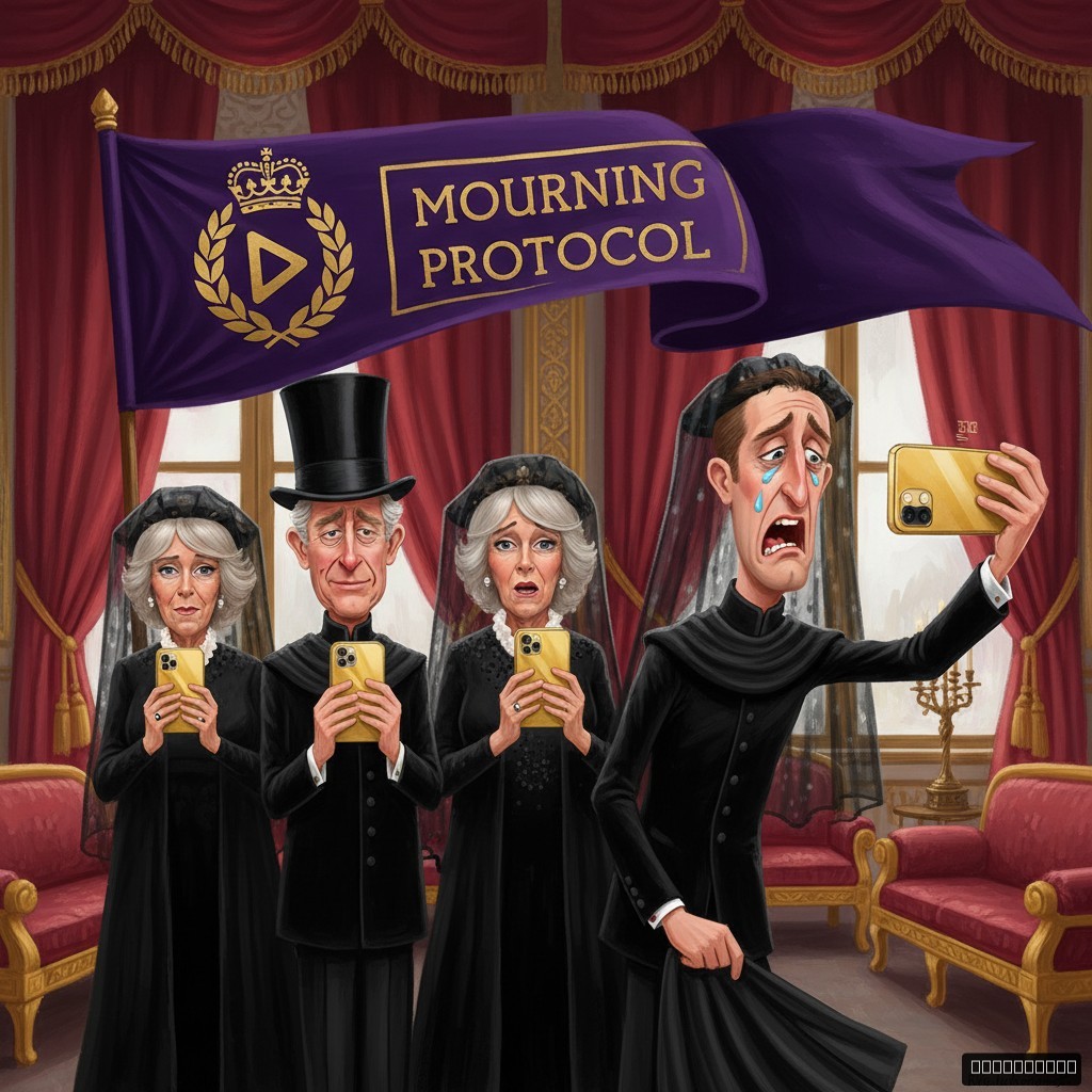 Royal Family Announces New 'TikTok Mourning Protocol' Following Medic's Death