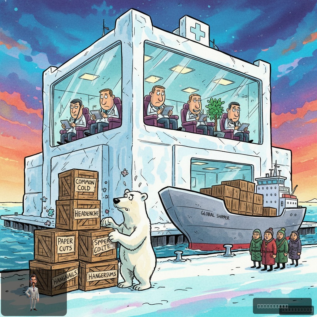 Greenlandic Healthcare System Overwhelmed by Lack of Patients, Forced to Import Ailments