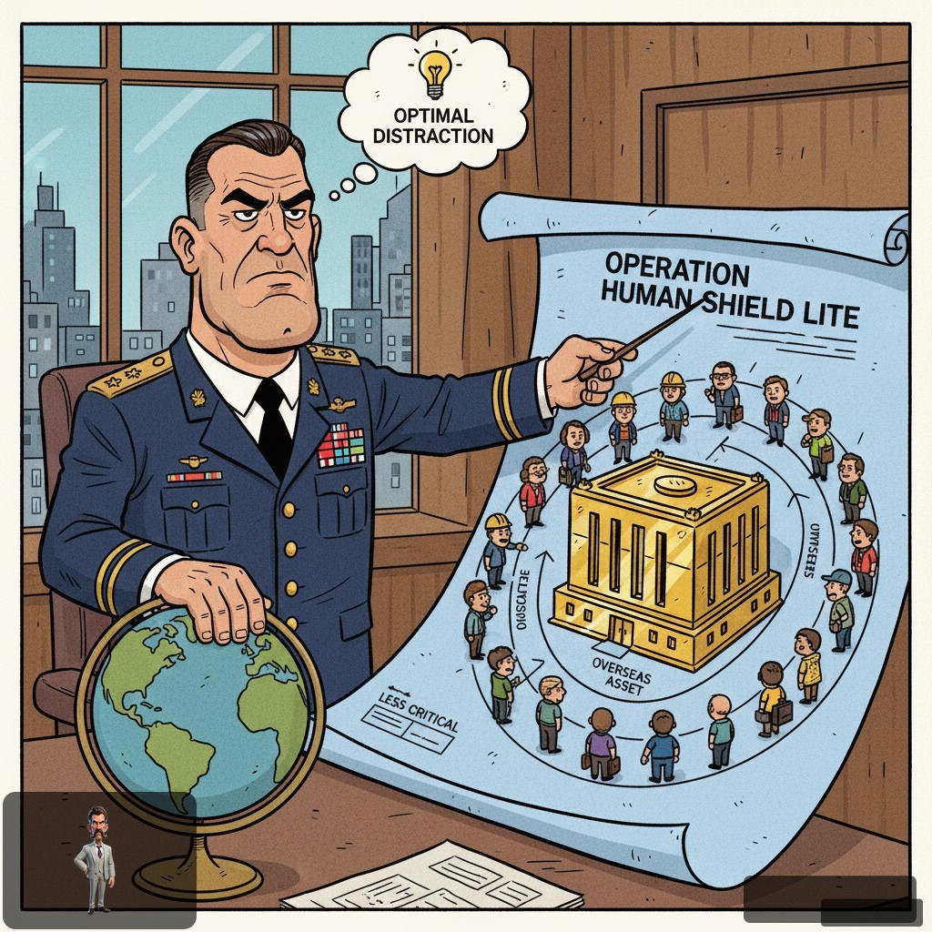 Pentagon Unveils 'Operation Human Shield Lite' to Protect Overseas Assets From Hypothetical Proxy Attacks