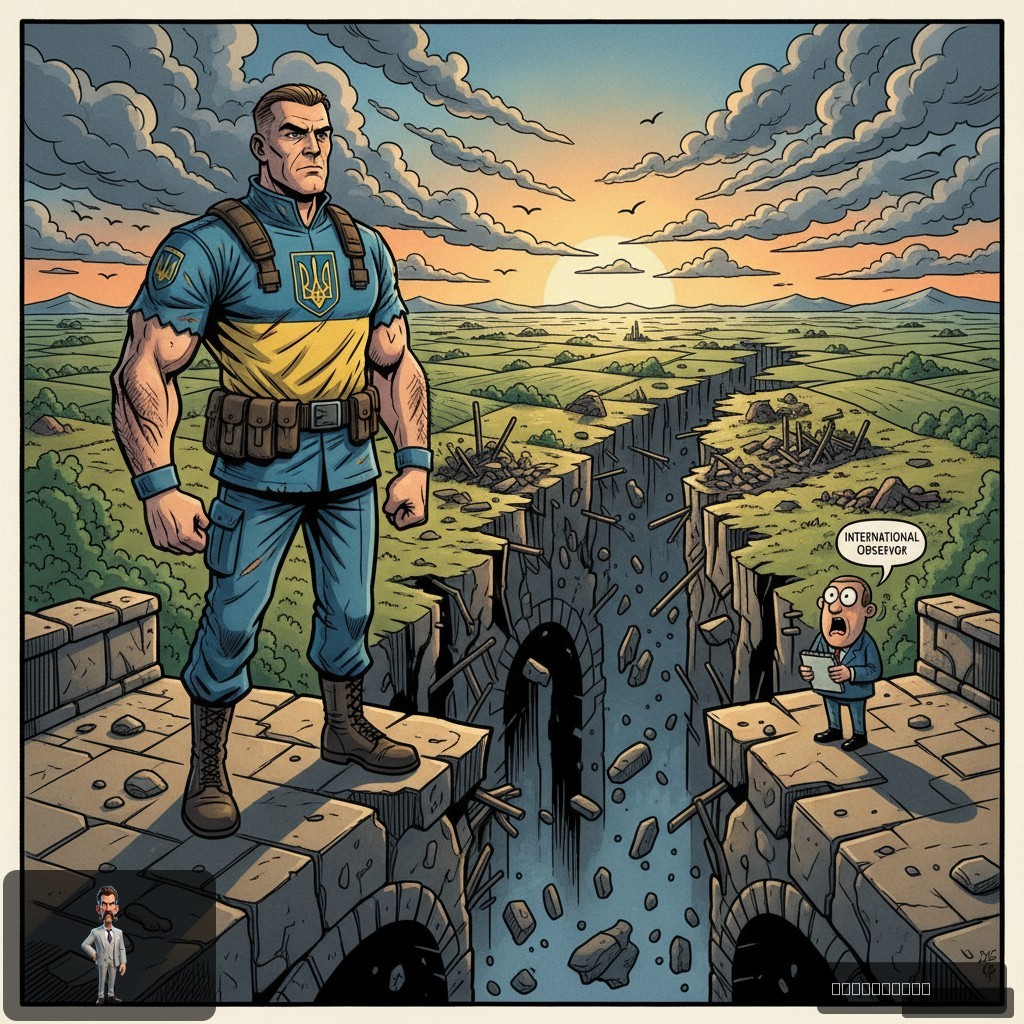 Satirical Take on: Ukraine Has Passed a Point of No Return