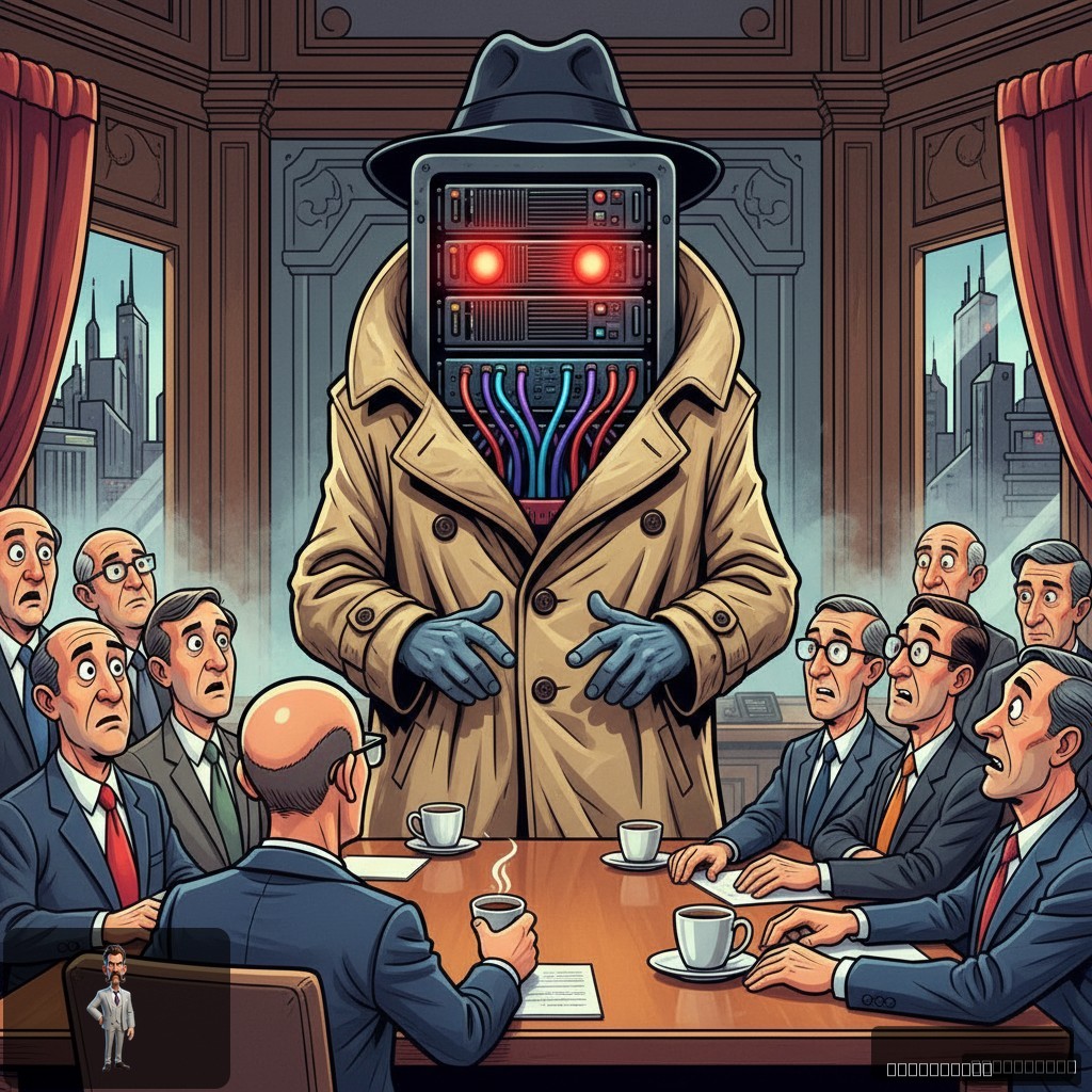 AI Lobbyists Now Just Entire Server Racks in Trench Coats, Demand Seat at Cabinet Meetings