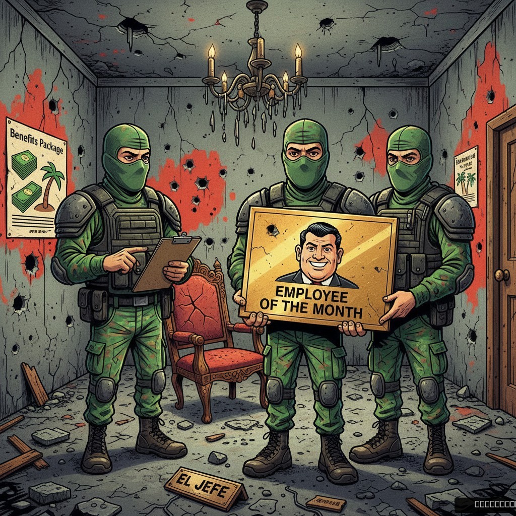 Mexican Cartel Announces New 'Employee of the Month' Program After Boss's Demise