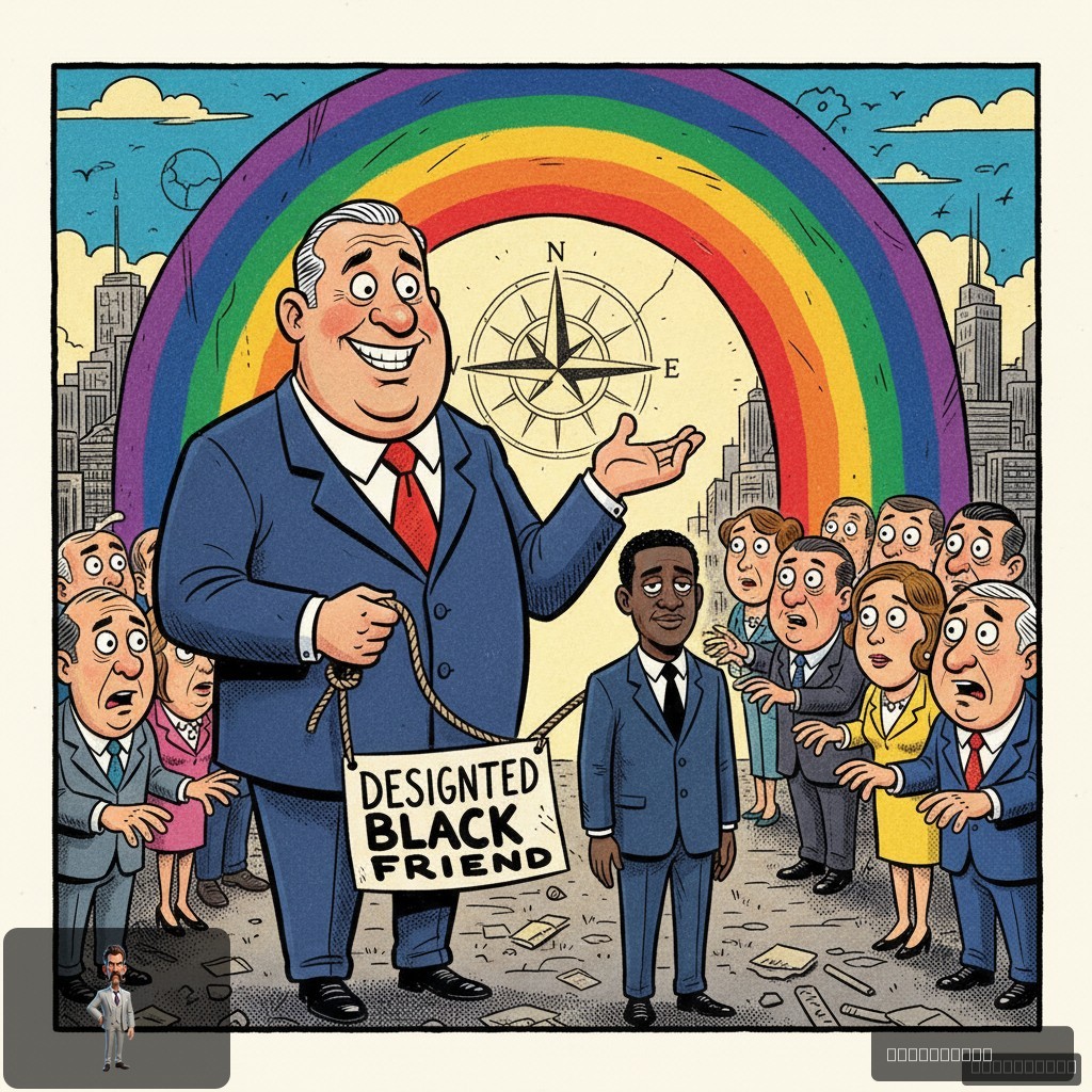 President Unveils Nation's First 'Designated Black Friend' Program to Combat Racism Allegations