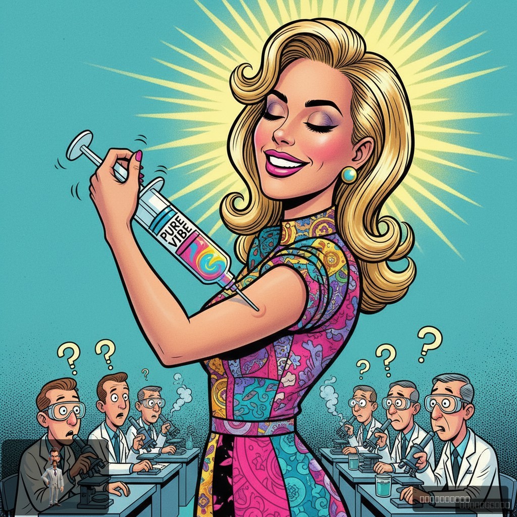 Influencers Now Injecting Pure 'Vibe' Directly Into Bloodstream, Citing Unproven 'Quantum Wellness' Benefits