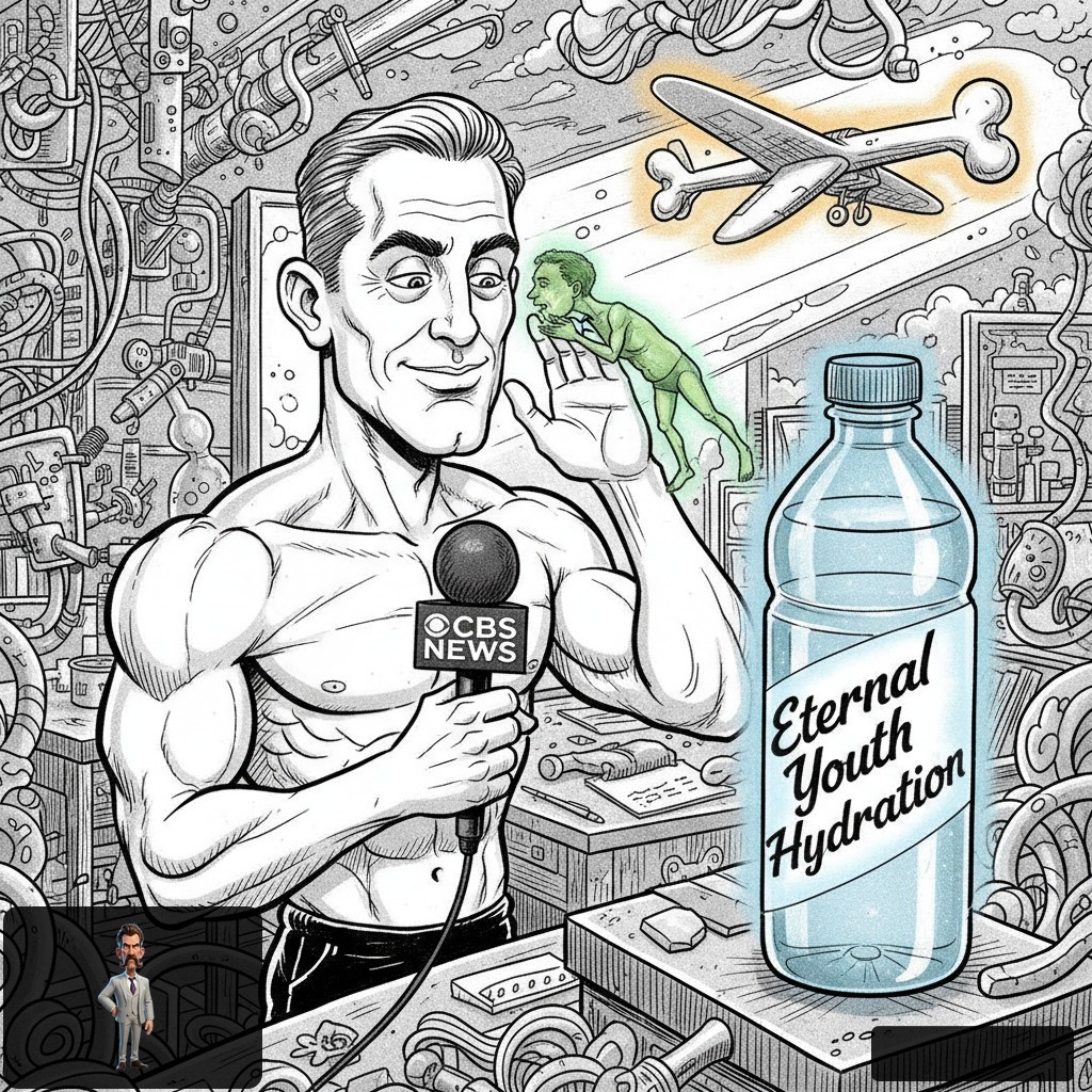 Longevity Guru Peter Attia Resigns From CBS News After Emails Reveal He Advised Epstein on 'Eternal Youth Through Strategic Hydration,' 'Optimal Bone Density for Flight'
