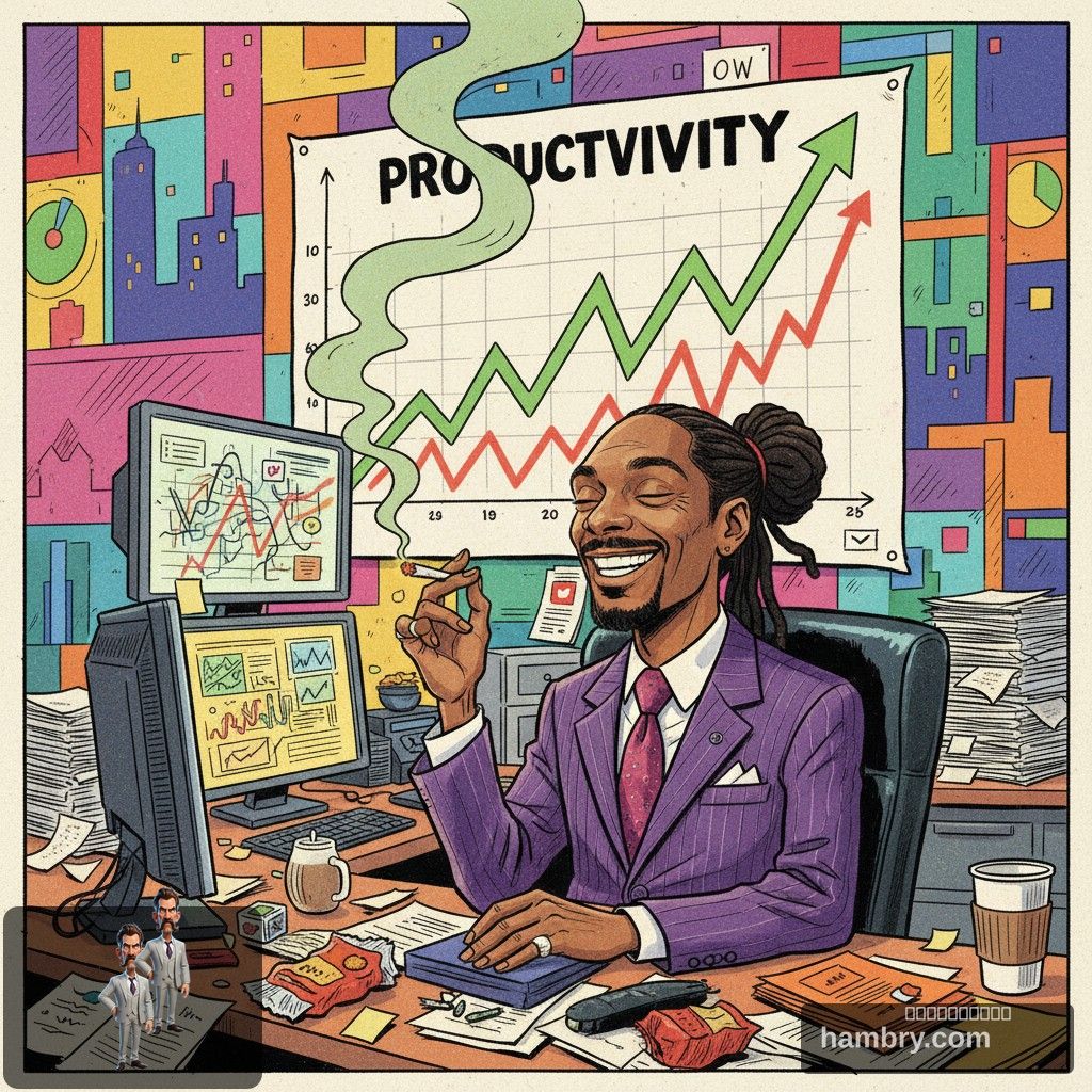 Snoop Dogg Reveals Groundbreaking New Work Ethic: 'Just Smoking Weed All Day'