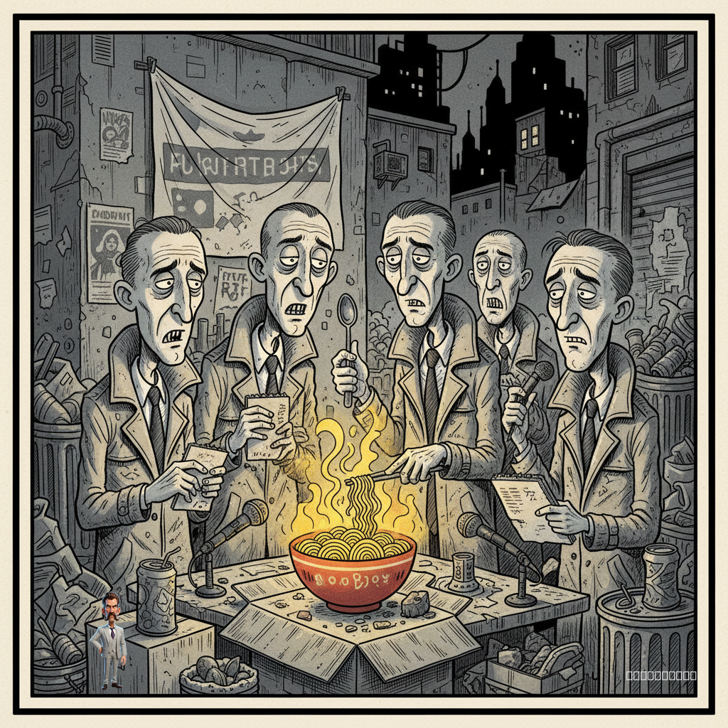 Nation's Journalists Officially Declare Ramen 'Staple' After Decades of Underfunding