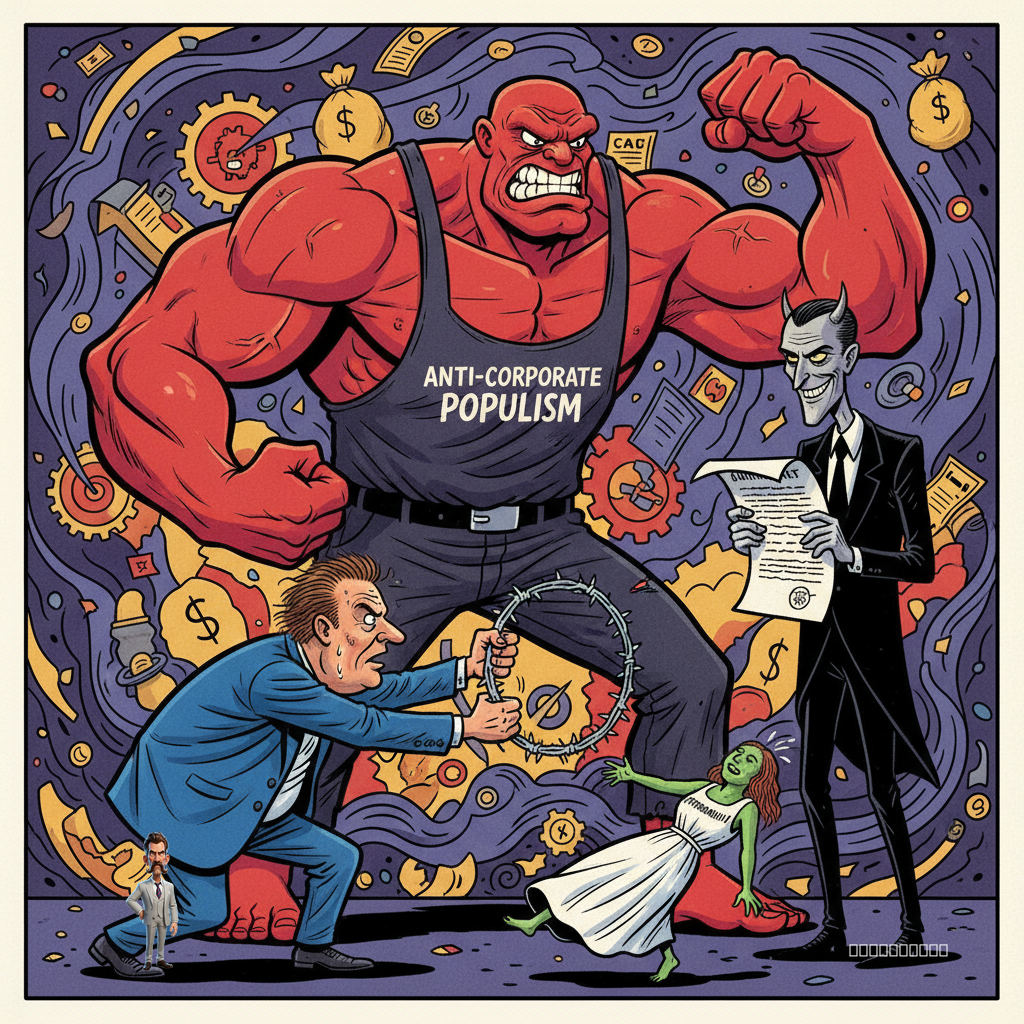 Satirical Take on: The Urgency of Marrying Affordability to Anti-Corporate Popu