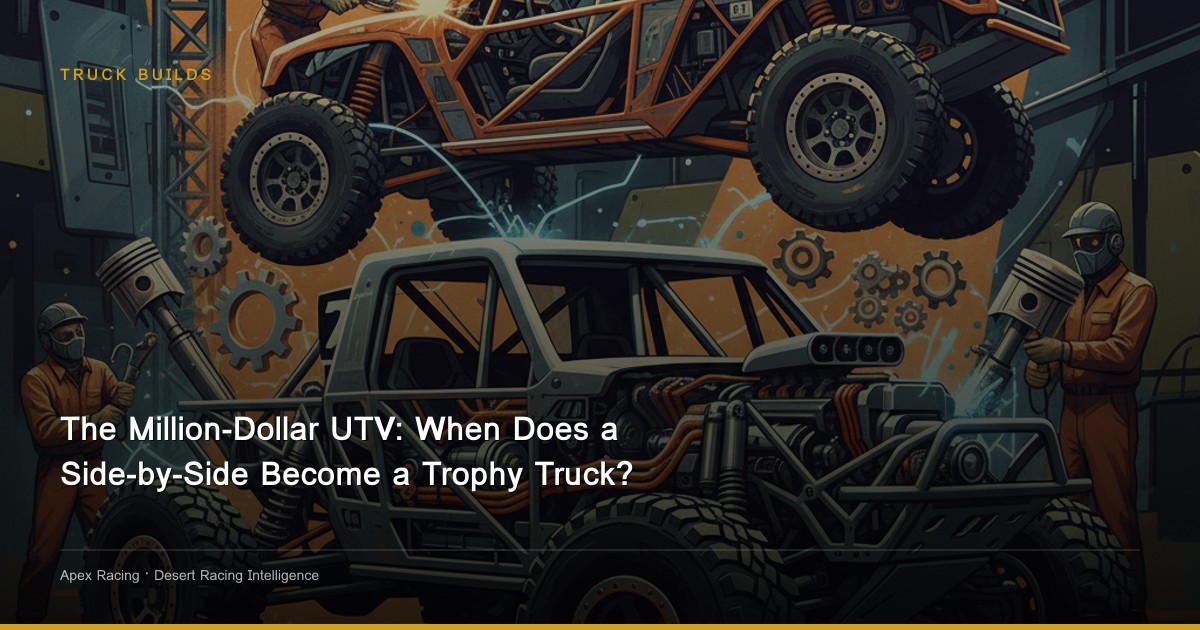 The Million-Dollar UTV: When Does a Side-by-Side Become a Trophy Truck?