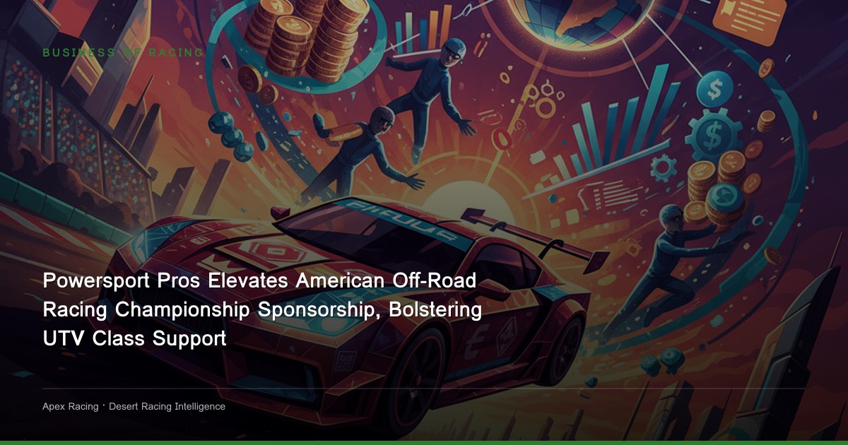 Powersport Pros Elevates American Off-Road Racing Championship Sponsorship, Bolstering UTV Class Support