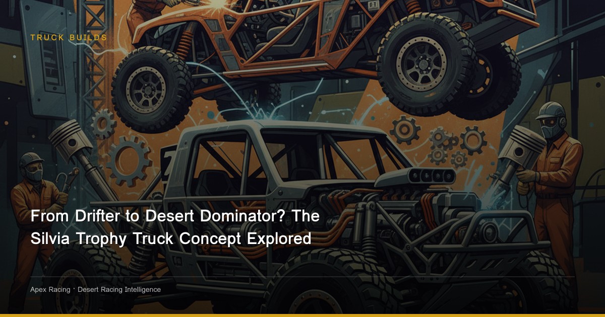 From Drifter to Desert Dominator? The Silvia Trophy Truck Concept Explored