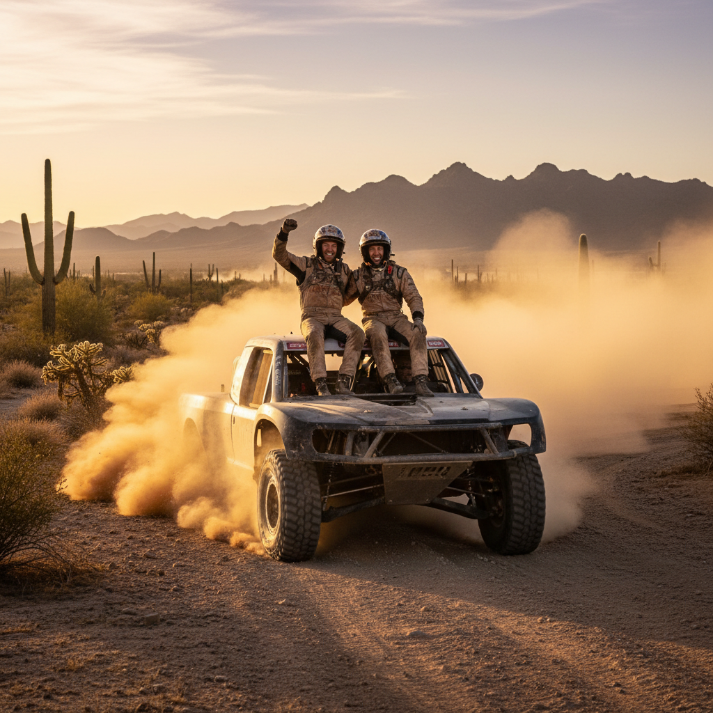 Triple Crown Triumph: Utah Duo Conquers Baja and Secures Dominance in Off-Road Racing