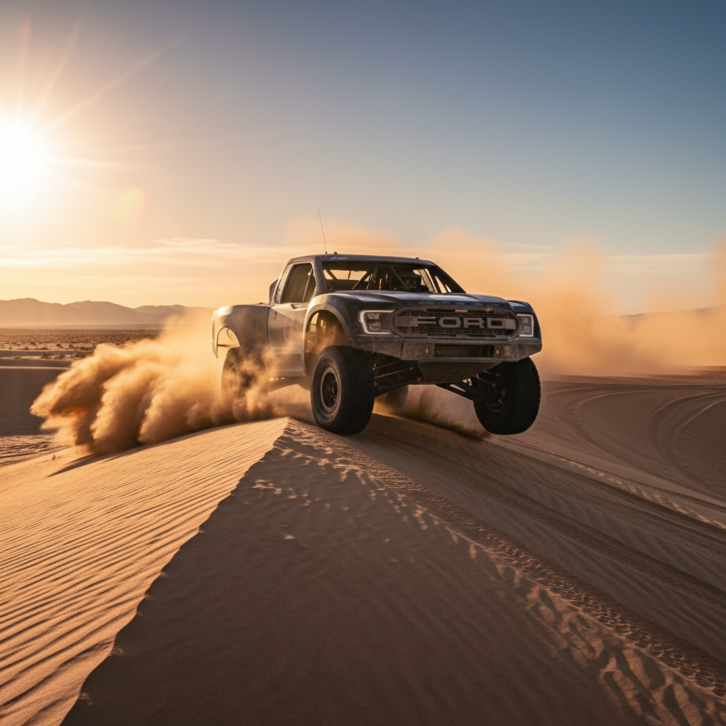 Ford Performance Roars Through the Nevada Desert at Vegas to Reno