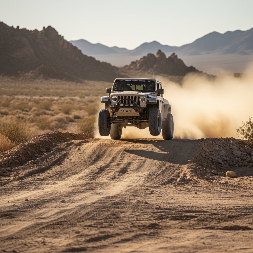 Gladiator Enters the Fray: Jeep Factory-Backed Effort Targets King of the Hammers Desert Race