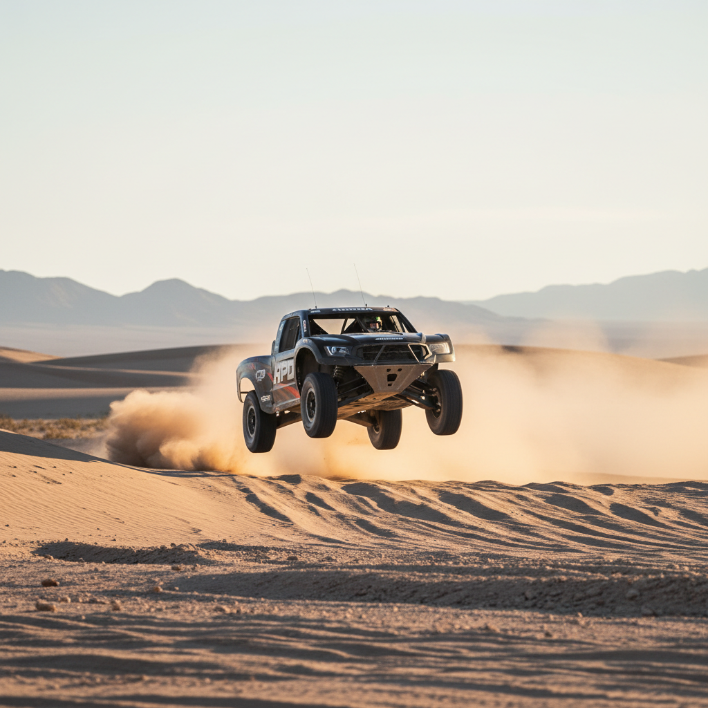 Honda's Baja Blitz: HPD Eyes Trophy Truck Glory at the 1000