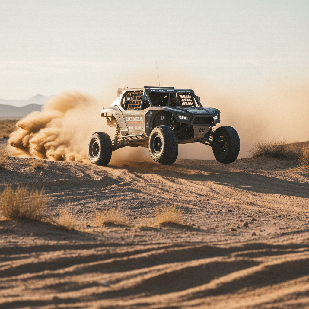 Honda's Enduring Spirit: Overcoming Adversity at the 58th SCORE Baja 1000