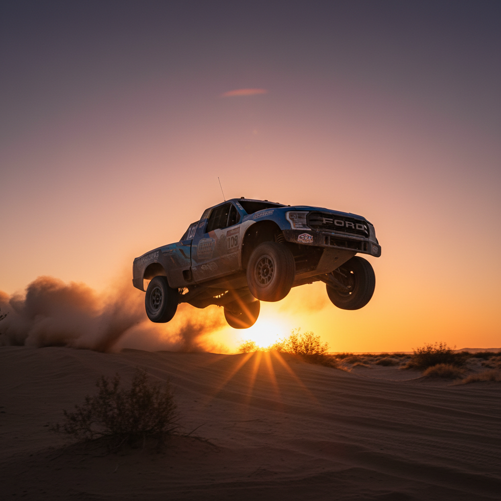 Ford Performance Dominates 2025 Baja 1000, Securing Historic Victory