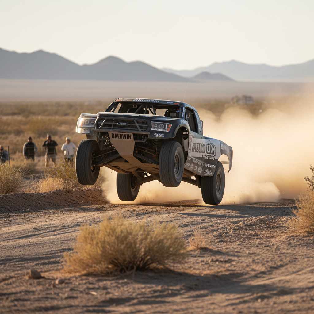 Recoil 4: Baldwin Unleashes 850-hp Trophy Truck on Havana's Historic Streets