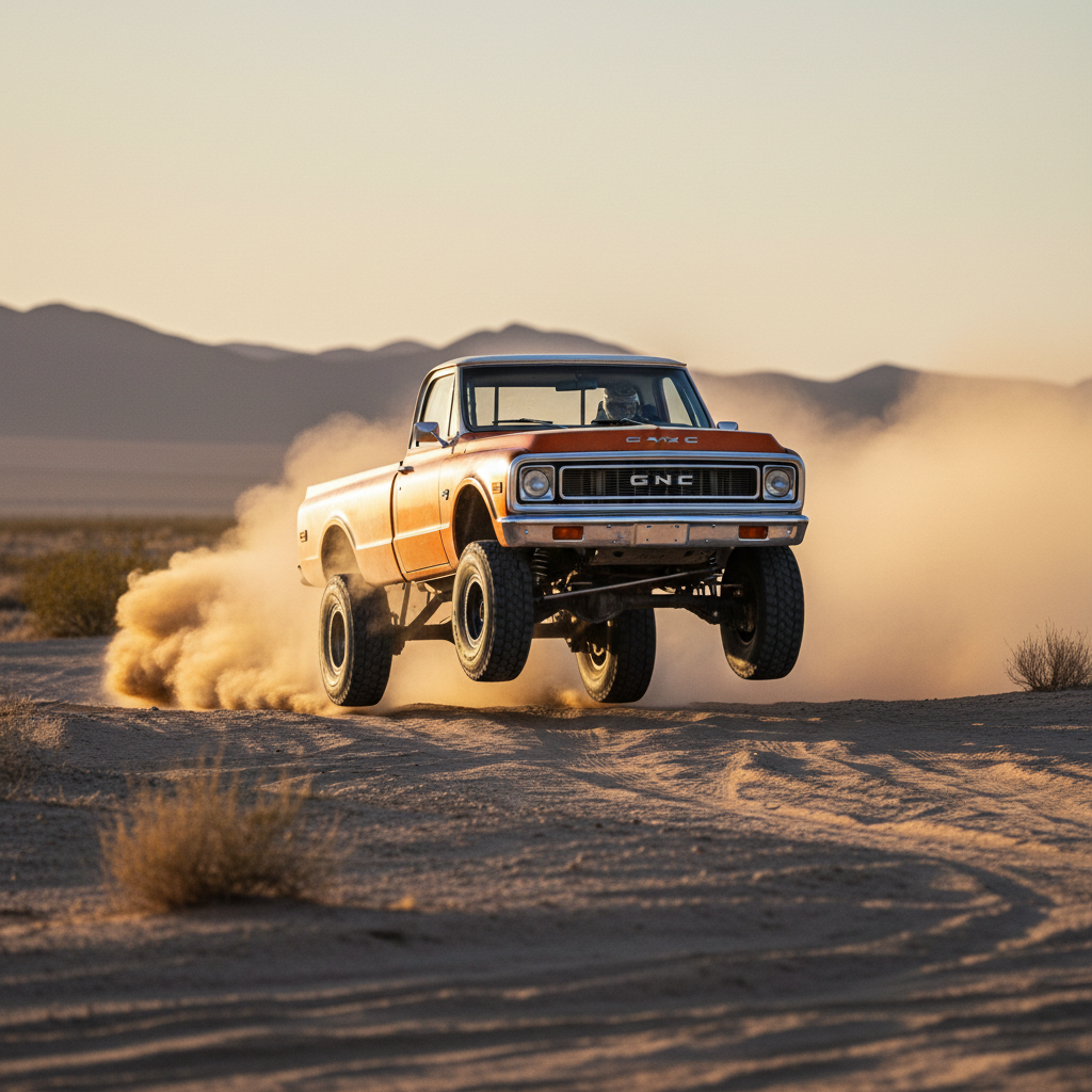 Vintage Iron, Modern Grit: The 'Po Boy' GMC Prerunner Project Surfaces