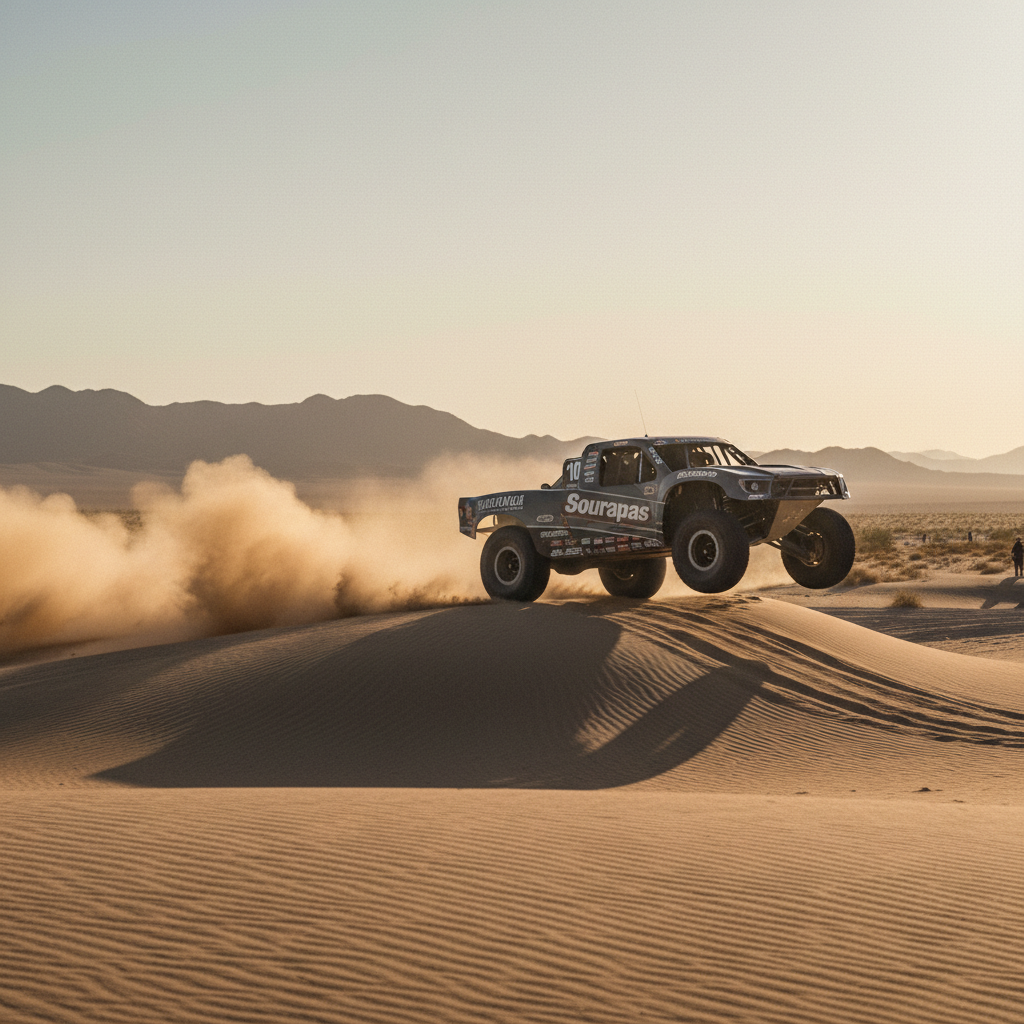 Sourapas Dominates Mint 400 Prologue, Sets Pace for Unlimited Class