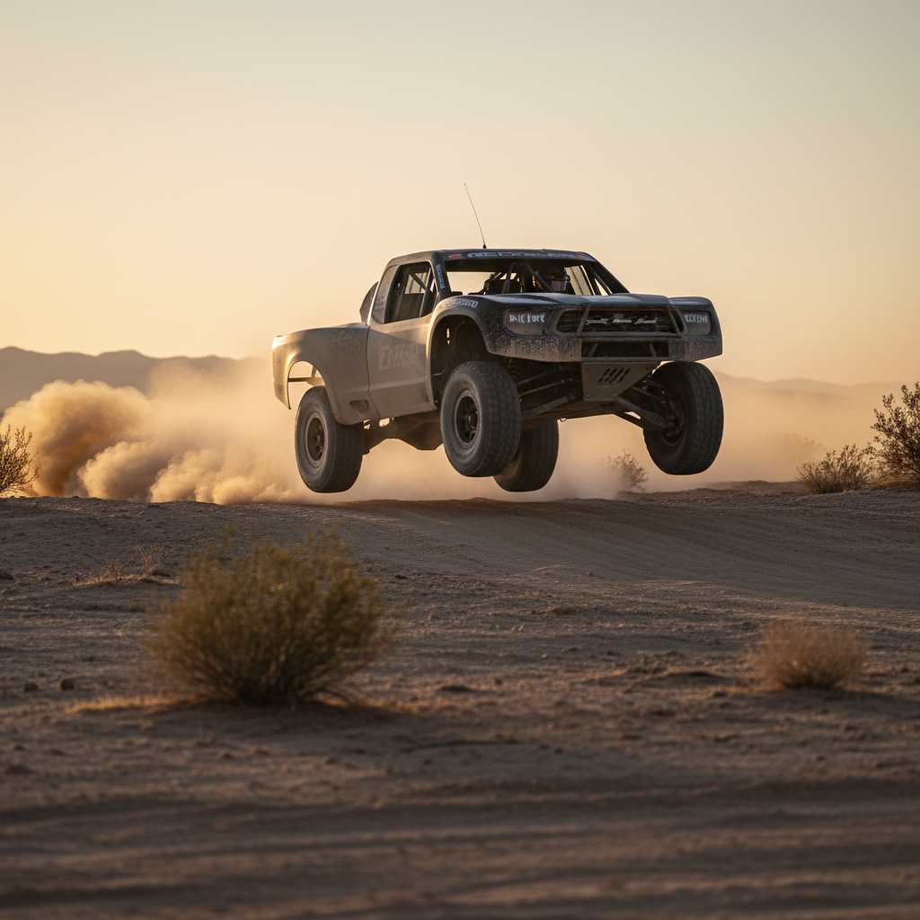 Ericsson Conquers 'Arlington Badlands' Prologue, Claims First Trophy Truck Pole