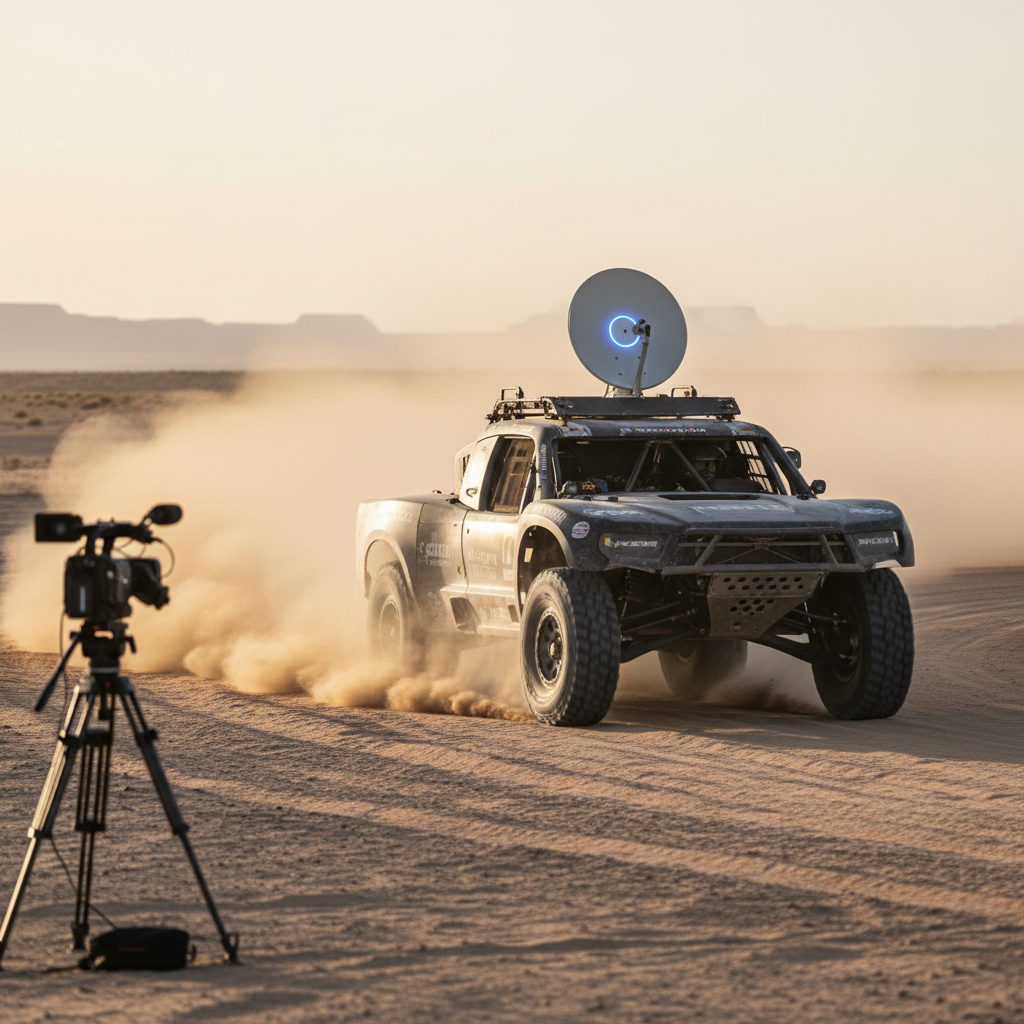 Starlink Powers Remote Race Broadcasts: A Game-Changer for Off-Road Media