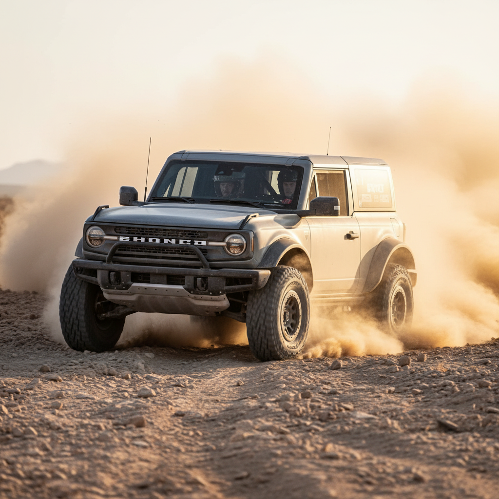 Shelby Hall Takes the Wheel: Bronco DR Set for NORRA Mexican 1000 Debut