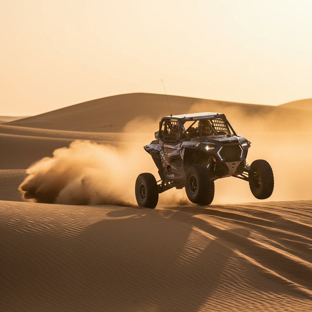 Heger and Polaris RZR Pro R Factory Dominate 2025 Mint 400, Securing Overall UTV Victory