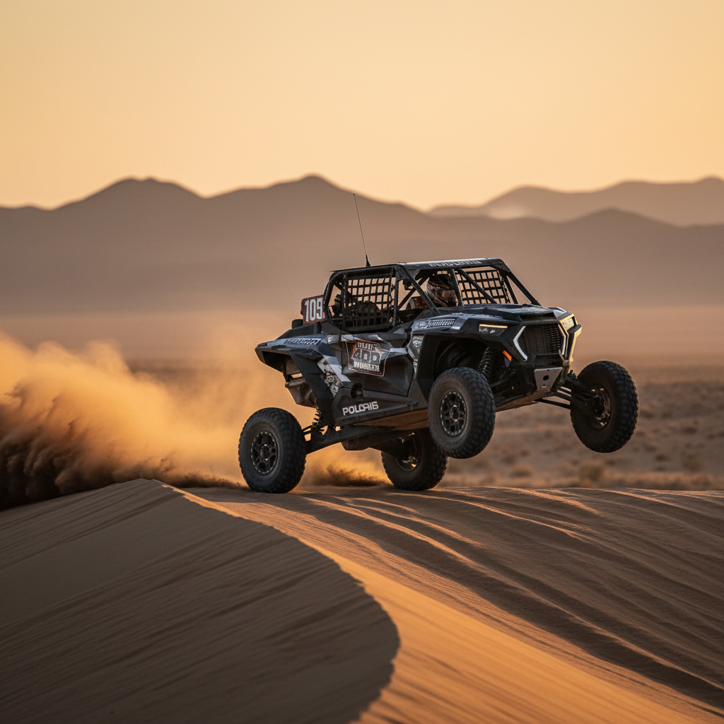 Heger Dominates: Polaris RZR Pro R Secures Second Consecutive Mint 400 Overall Title